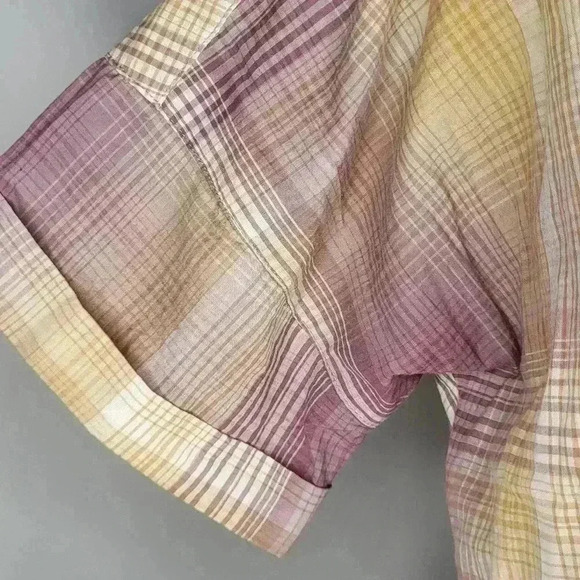 Toad & CO Willet Short-Sleeve Shirtdress Women's Size Medium - Picture 5 of 11